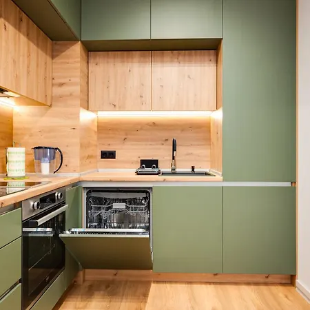 Lejlighed Stylish Flat With Parking For 4 Guest *